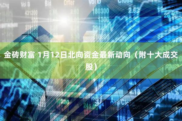 金砖财富 1月12日北向资金最新动向（附十大成交股）
